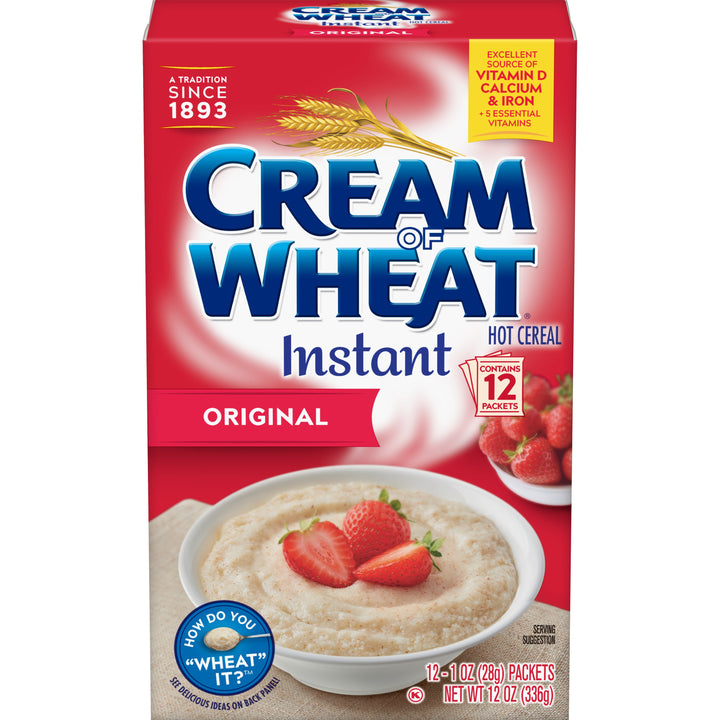 Cream Of Wheat Instant Original Hot Cereal-12 oz.-12/Case