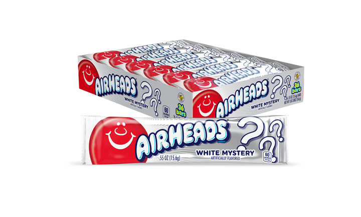 Airheads Open Stock Single White Mystery-0.55 oz.-36/Box-12/Case