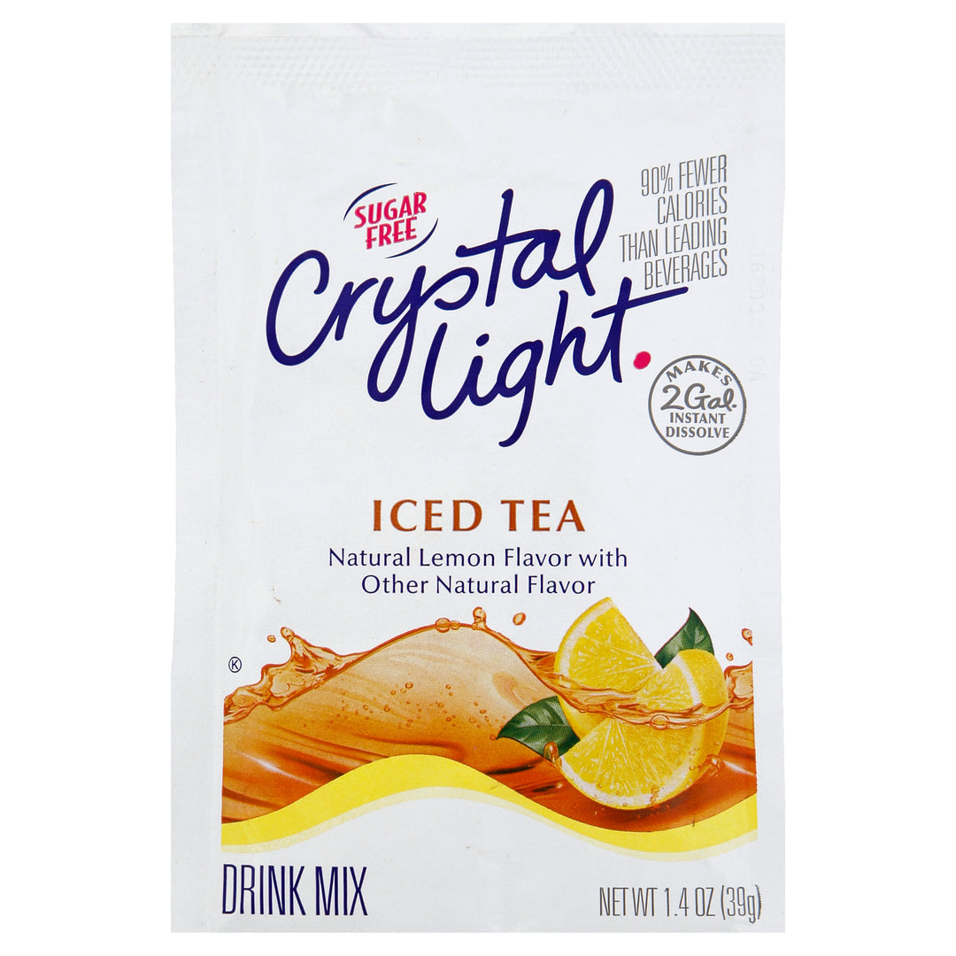 Crystal Light Iced Tea Beverage Mix-1.4 oz.-12/Case