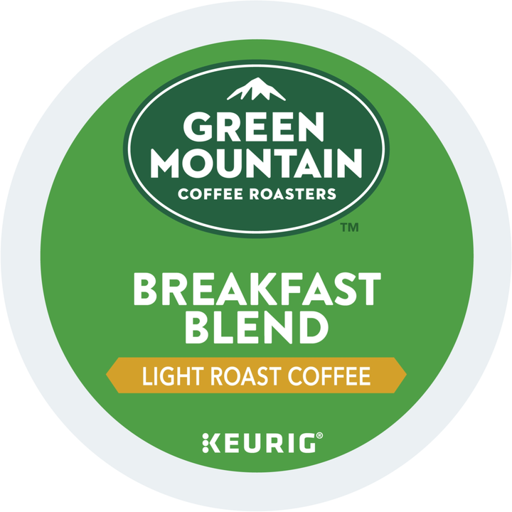 Green Mountain Coffee K-Cup Pod Breakfast Blend-24 Count-4/Case