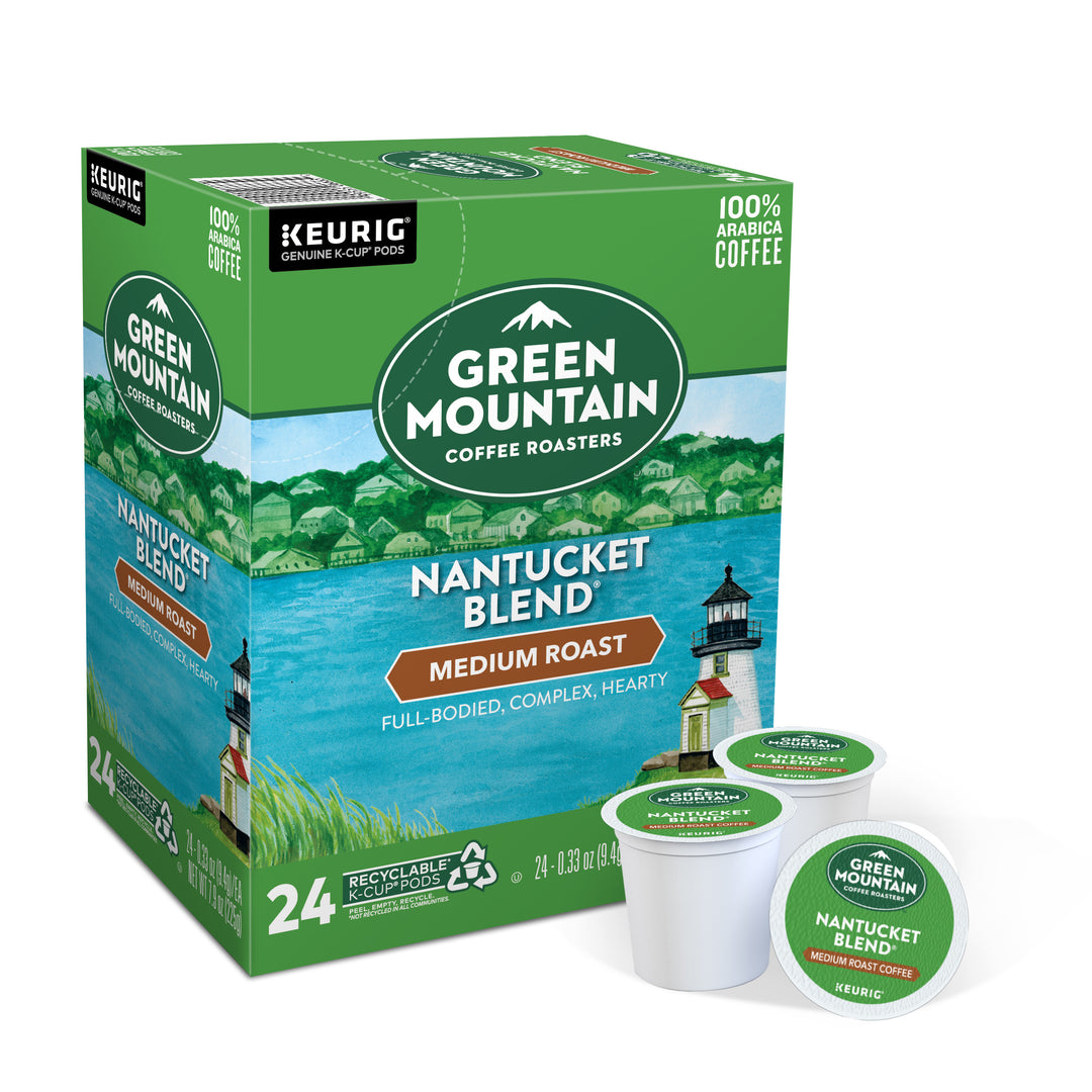 Green Mountain Coffee K-Cup Pod Breakfast Blend-24 Count-4/Case