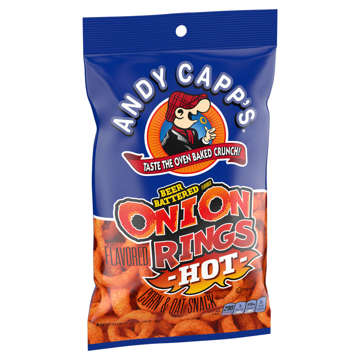 Andy Capp Hot Onion Rings-2 oz.-12/Case