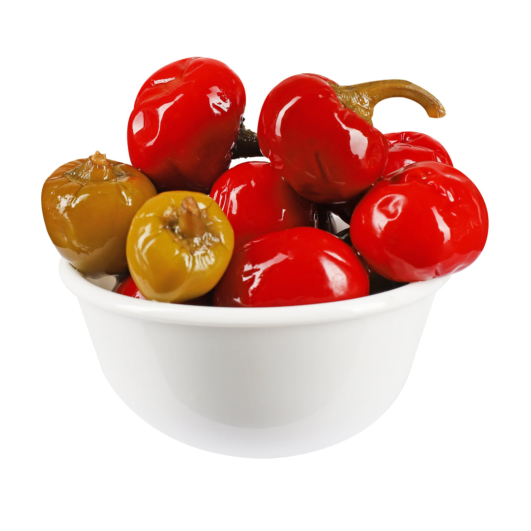 Savor Imports Mild Whole Cherry Peppers-1 Gallon-4/Case