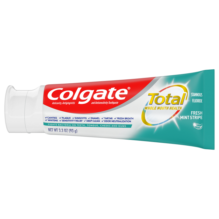 Colgate Total Toothpaste Fresh Mint Stripe-3.3 oz.-6/Box-4/Case