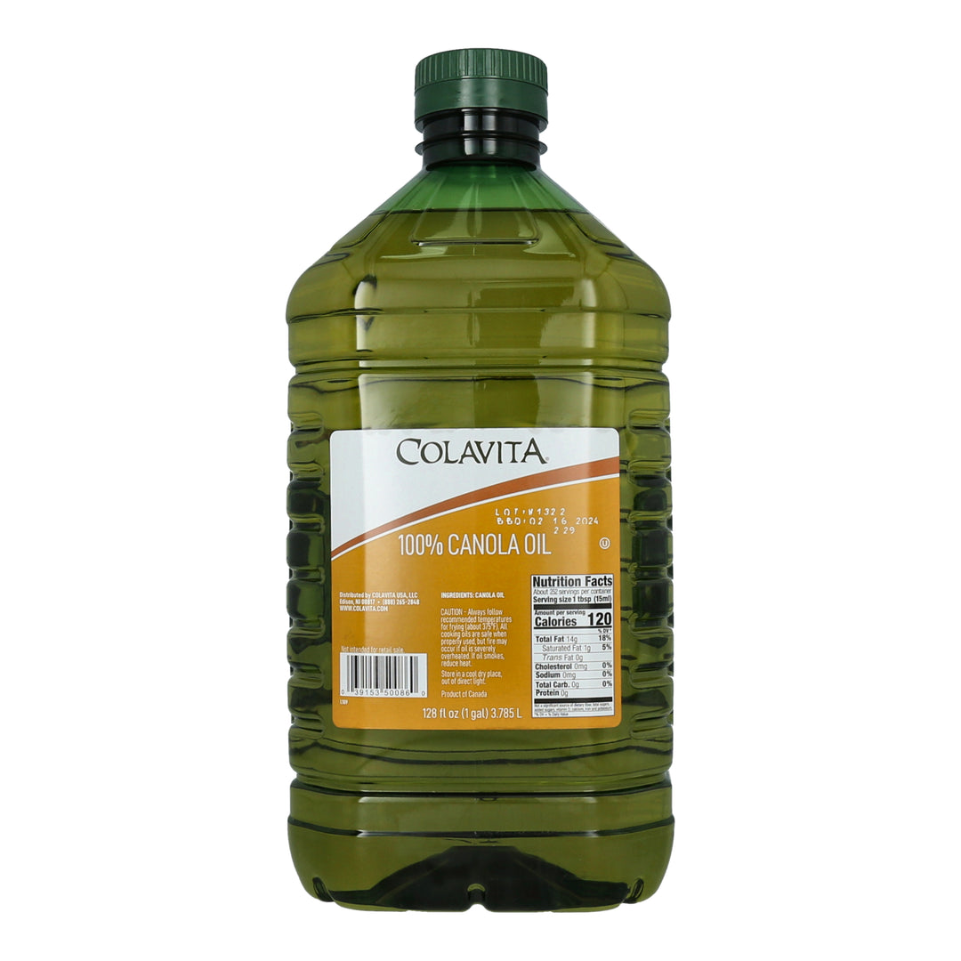 Colavita Canola Oil-128 fl. oz.-6/Case