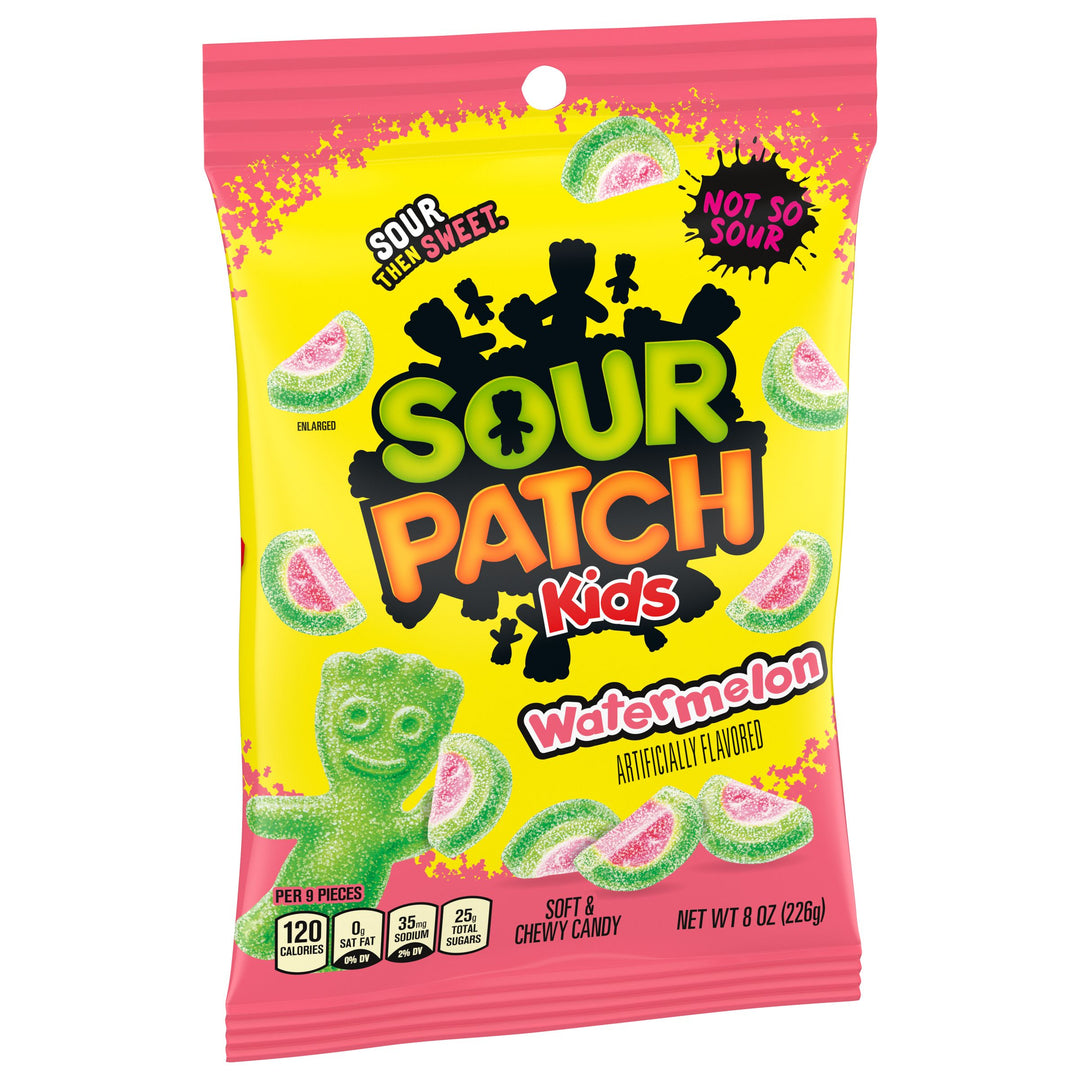 Sour Patch Kids Fat Free Soft Candy Gummy Candy-8 oz.-8/Case