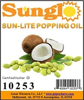 Sunglo Sun Lite Popping Oil-1 Gallon-4/Case