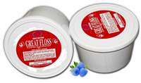 Great Western Great Floss Blue Raspberry-16 oz.-1/Case