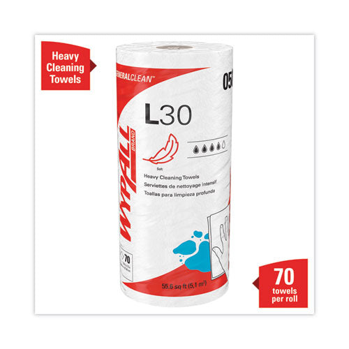 L30 Towels, 11 X 10.4, White, 70 Sheets/roll