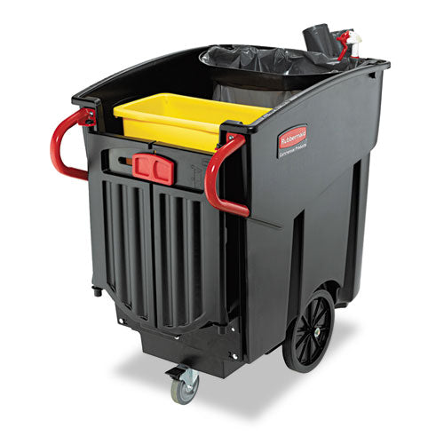 Mega Brute Mobile Container, 120 Gal, Plastic, Black