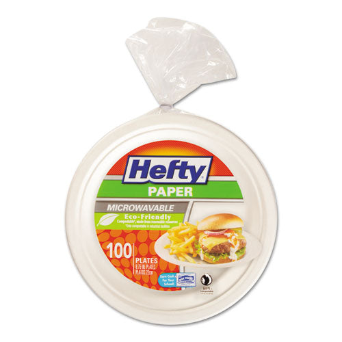 Hefty Ecosave Tableware Bowl Bagasse 16 Oz White 25/pack