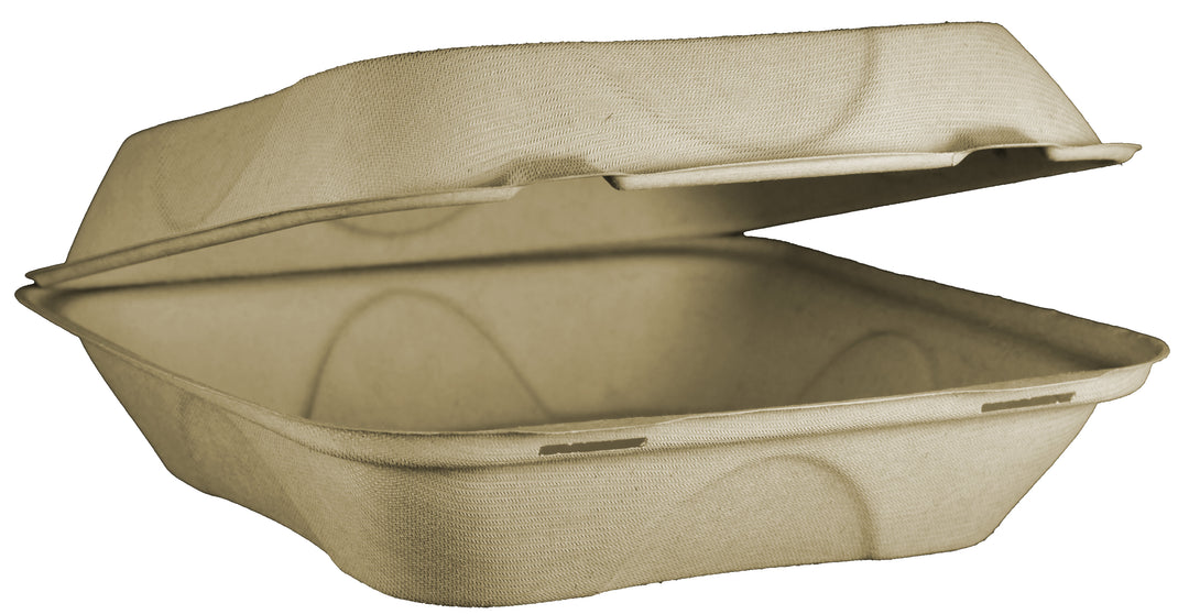 World Centric 9X9x3 in. Take Out Container-50 Each-6/Case