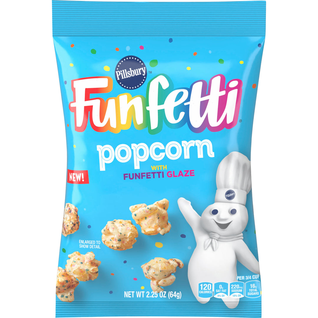 Pillsbury Gummi Funfetti Popcorn Sus-2.25 oz.-7/Case