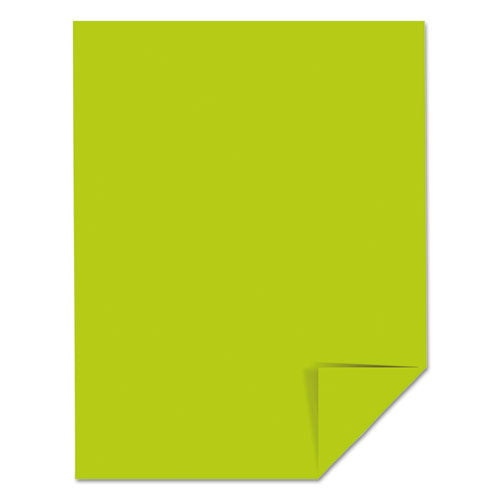 Color Cardstock, 65 Lb Cover Weight, 8.5 X 11, Terra Green, 250/pack