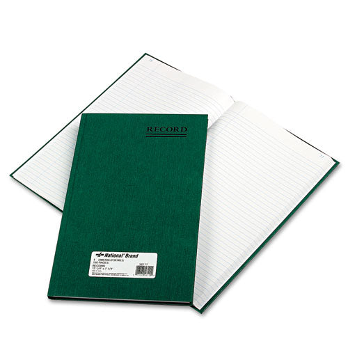 Emerald Series Account Book, Green Cover, 9.63 X 6.25 Sheets, 200 Sheets/book