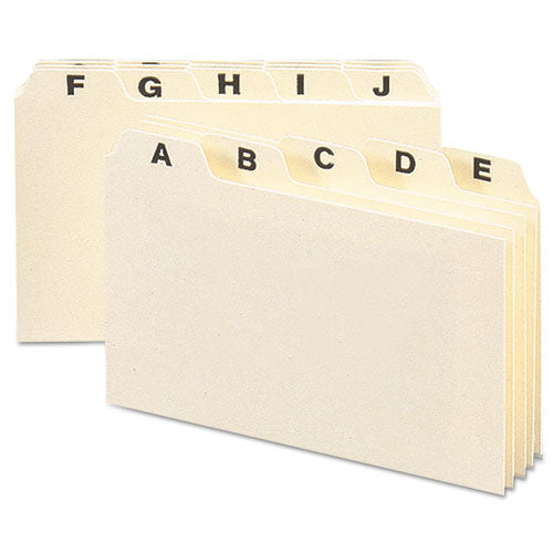 Manila Card Guides, 1/3-cut Top Tab, Blank, 4 X 6, Manila, 100/box