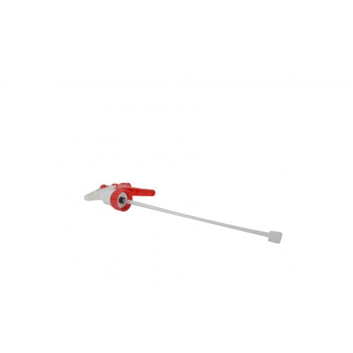 Red And White Ultra Trigger Sprayers With 9.25" Dip Tube 200/Each