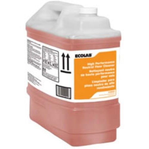 Market Neutral Floor Cleaner, 2.5 Gal, Clear/Orange 1/Case