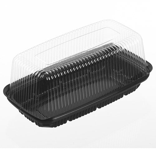 Polar Pak Bar Cake Container - Deep Combo with Base & Lid 100/Case