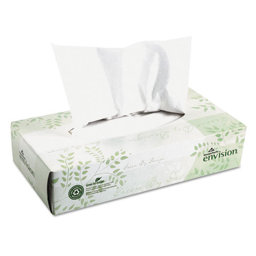 Facial Tissue, 2-ply, White, 100 Sheets/box, 30 Boxes/carton