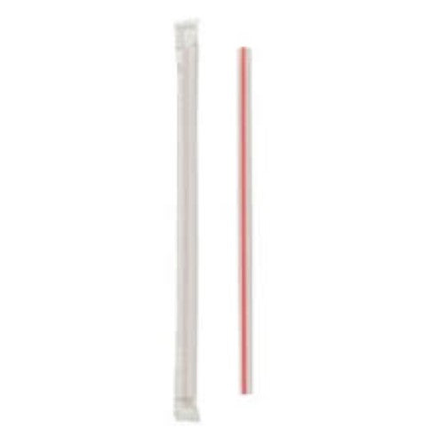 Jumbo Straw Tall Clear- 10.25 Inch Tjw4500Wht 2000/Case