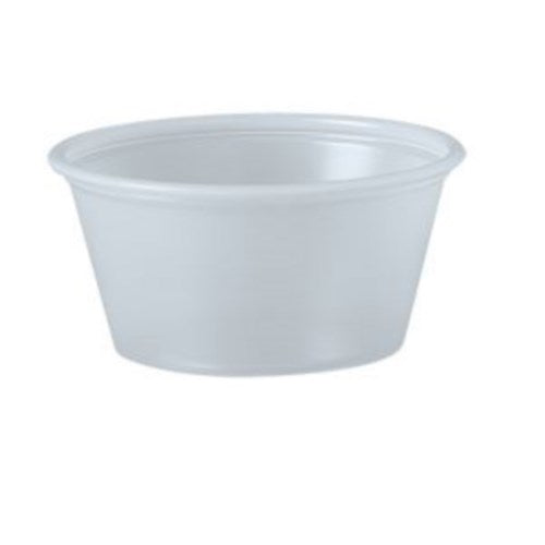 Souffle Cup, Plastic, 2 Oz 2500/Case