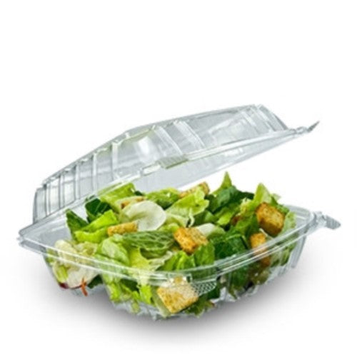 Ops Hinged Pie Wedge Container, Clear 250/Case