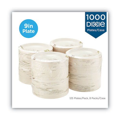 Dixie Pathways Paper Plate Mediumweight 8.5" Dia. 1000/Case