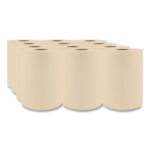 Cascades PRO Select Hardwound Roll Towels 1-ply 7.88"x350 Ft Natural 12 Rolls/Case