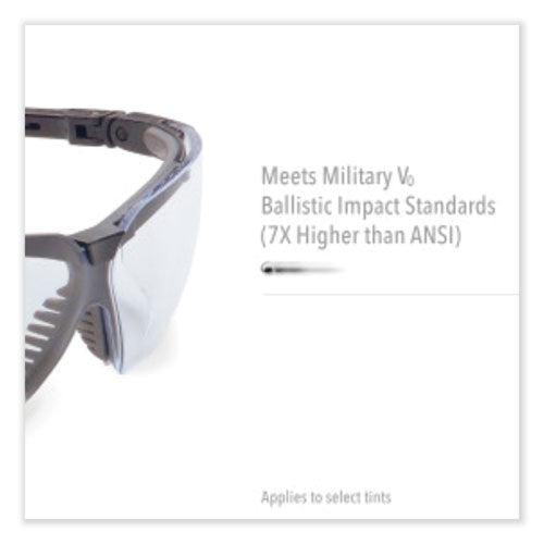 Honeywell Uvex™ Genesis Safety Eyewear Black Nylon Frame Clear Polycarbonate Lens