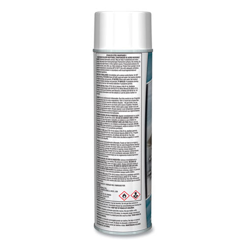 Claire Stainless Steel Maintainer Lemon Scent 16 Oz Aerosol Spray Dozen