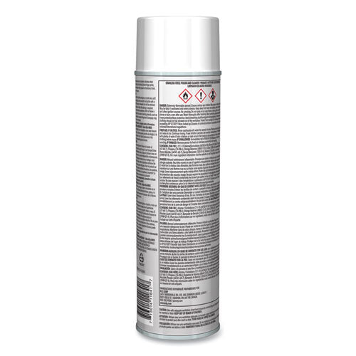 Claire Stainless Steel Polish And Cleaner Lemon Scent 15 Oz Aerosol Spray Dozen