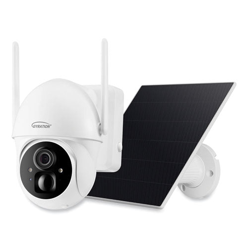 Gyration Cyberview 3020 3mp Smart Wifi Pan/tilt Camera With Solar Panel 2304x1296 Pixels