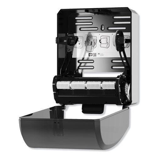 Tork Mechanical Hand Towel Roll Dispenser H71 System 12.32x9.32x15.95 Black