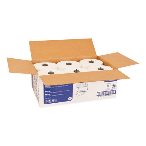 Tork Premium Soft Matic Hand Towel Roll 2-ply 7.7x575 Ft White 704/roll 6 Rolls/Case