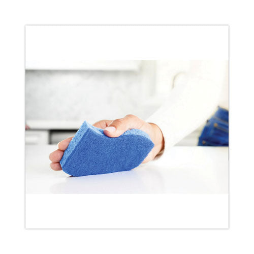 Scotch-Brite Non-scratch Multi-purpose Scrub Sponge 4.4x2.6 0.8" Thick Blue 9/pack