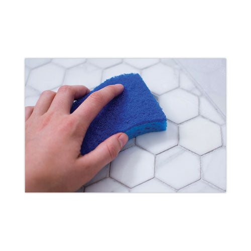 Scotch-Brite Non-scratch Multi-purpose Scrub Sponge 4.4x2.6 0.8" Thick Blue 9/pack