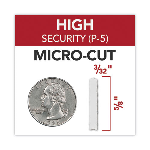 GBC Autofeed+ 750m Micro-cut Large Office Shredder 750 Auto/15 Manual Sheet Capacity