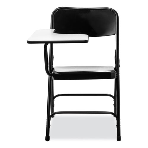 NPS 5200 Series Right-side Tablet-arm Folding Chair Supports Up To 480 Lb 17.25" Seat Height Black 2/ctships In 1-3 Bus Days