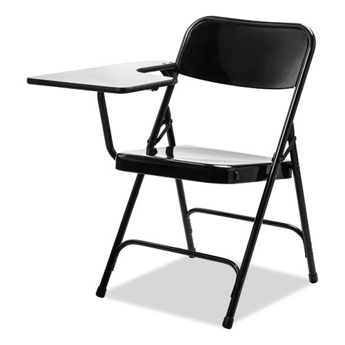 NPS 5200 Series Right-side Tablet-arm Folding Chair Supports Up To 480 Lb 17.25" Seat Height Black 2/ctships In 1-3 Bus Days