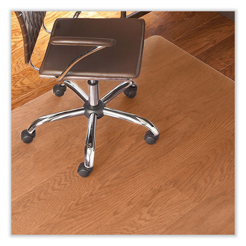 ES Robbins Everlife Chair Mat For Hard Floors Heavy Use Rectangular 48x72 Clear