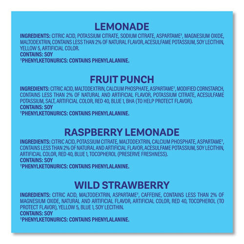 Crystal Light Variety Pack Assorted Flavors 60/pack