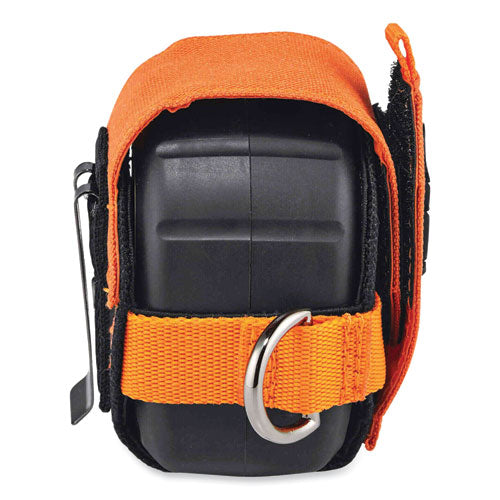 Ergodyne Squids 3770 Belt Clip Tape Measure Holder Large 3.62x7.25x2.5 Polyester Orange