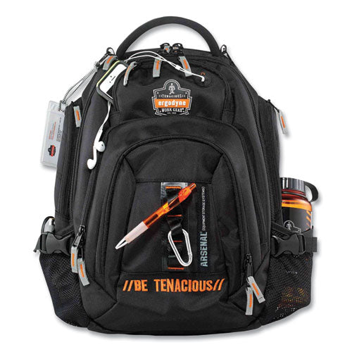 Ergodyne Arsenal 5144 Mobile Office Backpack 8x14x28 Black