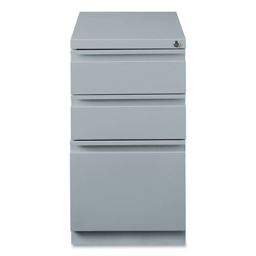 Hirsh Industries Full-width Pull 20 Deep Mobile Pedestal File Box/box/file Letter Platinum 15x19.88x27.75