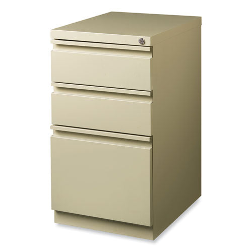 Hirsh Industries Full-width Pull 20 Deep Mobile Pedestal File Box/box/file Letter Putty 15x19.88x27.75