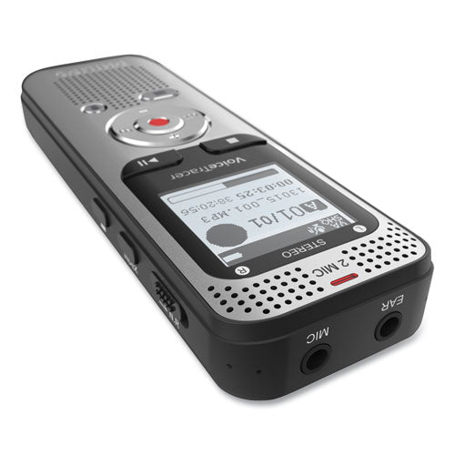 Philips Voice Tracer Dvt2015 Digital Recorder With Sembly 8 Gb