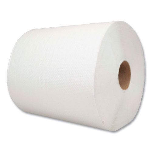 Boardwalk Hard Wound Towel 1 Ply 8"x700 Ft White 6/Case