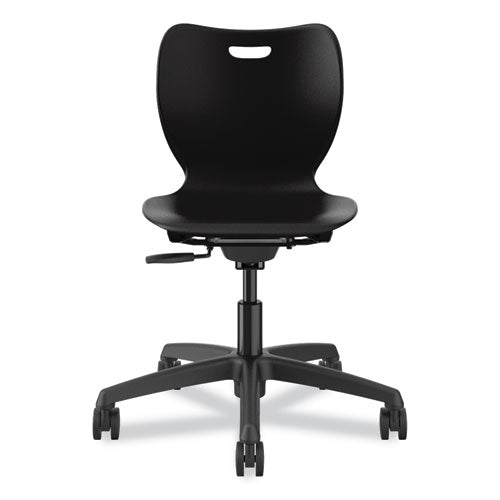 HON Smartlink Task Chair Supports Up To 275 Lb 34.75" Seat Height Onyx Seat/back Black Base