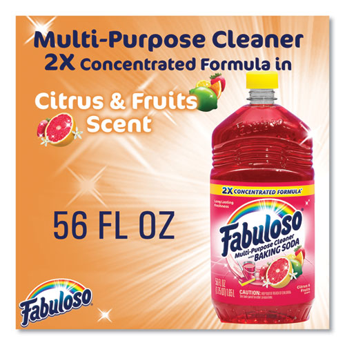 Fabuloso Multi-use Cleaner Citrus Scent 56 Oz Bottle 6/Case